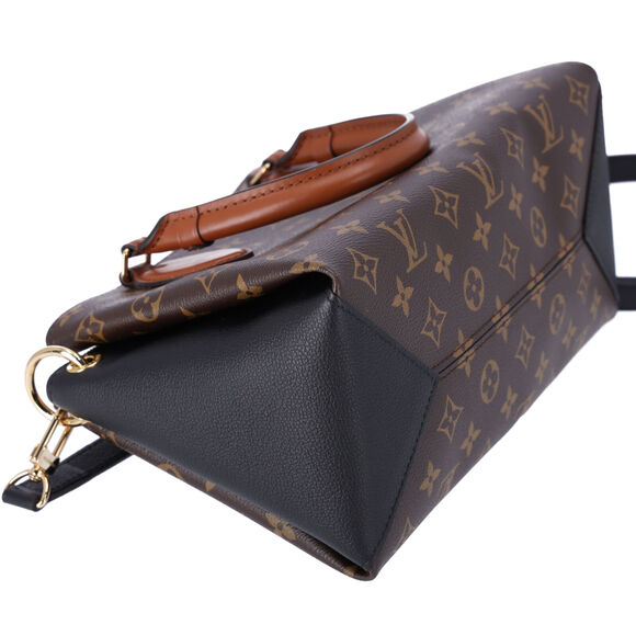 Louis Vuitton Vendome BB Monogram Handbag M46507 Noir Black Brown Satchel - Picture 2 of 10